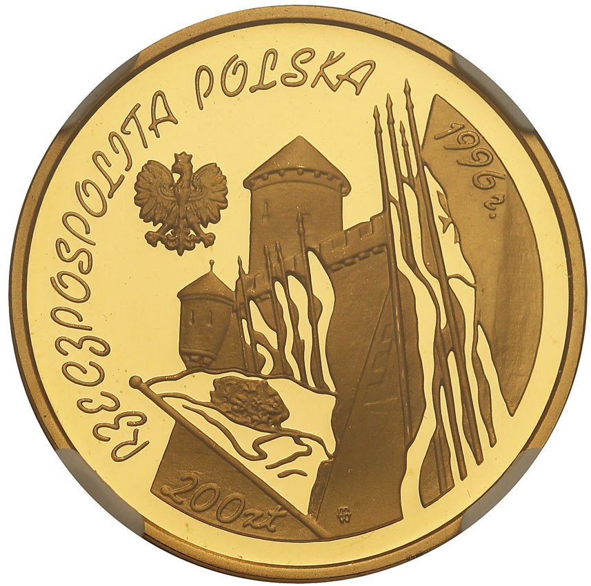 III RP. 200 złotych 1996 Henryk Sienkiewicz NGC PF69 ULTRA CAMEO